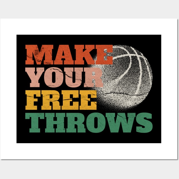 Make-your-free-throws Wall Art by Seelie7